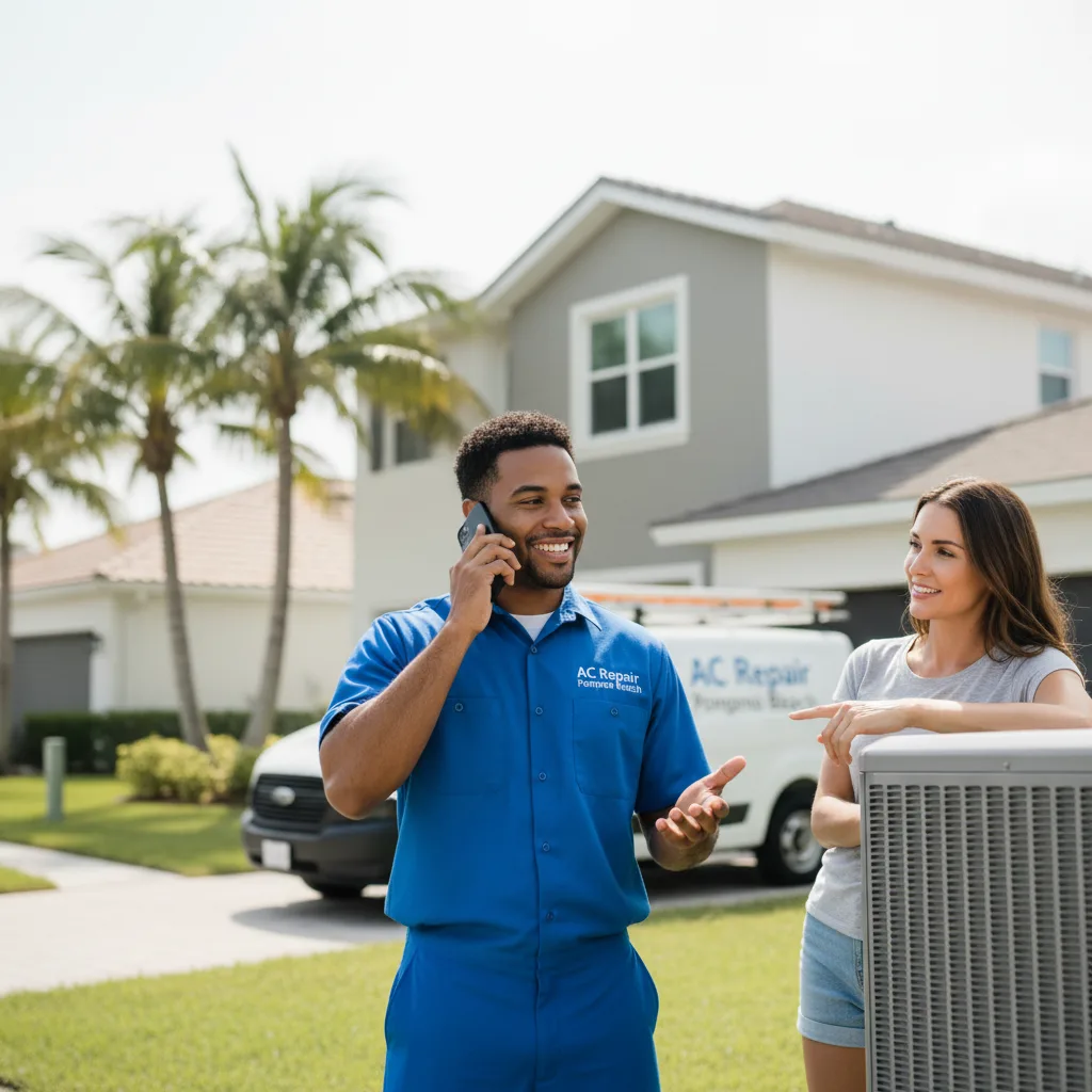 AC Repair Pompano Beach customer support in Pleasantville